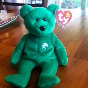 Ty Beanie Baby Erin the Irish Bear 🐻
